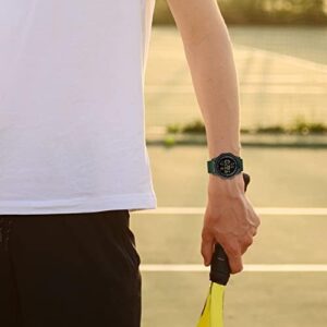 GOLDEN HOUR Ultra-Thin Minimalist Sports Waterproof Digital Watches Men with Wide-Angle Display Rubber Strap Wrist Watch for Men Women - Image 7