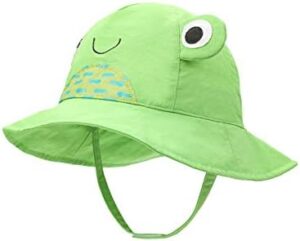 Azue Baby Sun Hat Toddler Summer Hat UPF 50+ Bucket Hat Baby Boy UV Sun Protection Hats Kids Beach Outdoor Play Hat