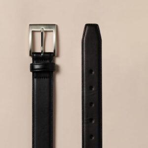 Amazon Essentials Men's Leather Belt, Classic Style - Image 3