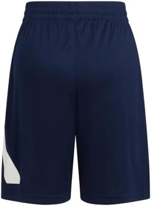 adidas Boys' Elastic Waistband Essential Woven Sportswear Shorts - Image 3