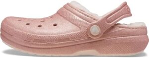 Crocs Kid's Classic Lined Glitter Clog - Image 4