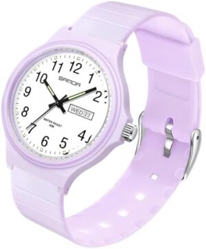 Women's Watch Waterproof Ladies Watches Sport Wrist Watch Nurse Analog Simple Minimalist Casual Watch Dress Wristwatch with Day Date White Black Pink Gold Green Purple