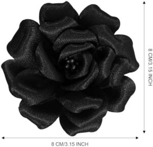 Camellia Flower Brooches and Pins for Women | Hat Pins for Women Flower Brooches for Women | Hair Pins for Women | Flower Pins for Clothes | Flower Hair Clips for Women | Lapel Pins for Women - Image 4