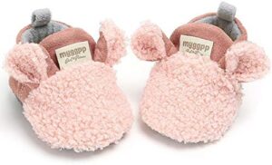 LAFEGEN Baby Booties for Boys Girls with Soft Lining Non Slip Gripper Newborn Infant Slipper Socks Toddler First Walker Crib Shoes 0-18 Months - Image 4