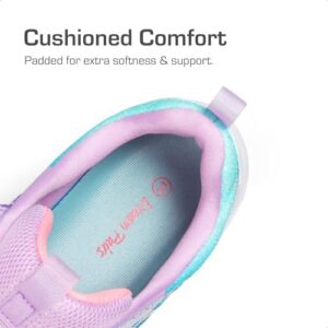 DREAM PAIRS Girls Shoes Sneakers Kids Tennis Shoes Sparkle ColorBurst Lightweight Running Casual Walking Shoes - Image 4