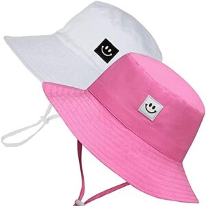 55cube Toddler Sun Hat Beach Bucket Hat for Girls Boys Toddlers