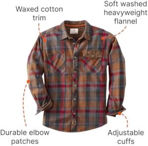 Legendary Whitetails Men's Harbor Heavyweight Flannel Shirt - Image 6