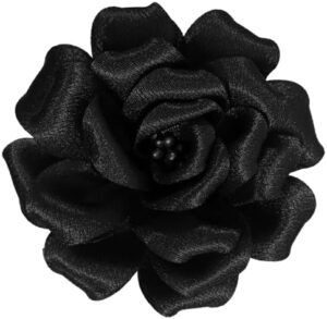 Camellia Flower Brooches and Pins for Women | Hat Pins for Women Flower Brooches for Women | Hair Pins for Women | Flower Pins for Clothes | Flower Hair Clips for Women | Lapel Pins for Women