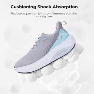 QAUPPE Wide Toe Box Shoes Women Arch Support Walking Sneakers Tennis Sneakers Orthotic Plantar Fasciitis Shoes US 6-11 - Image 5