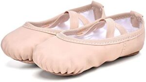 Stelle Ballet Shoes for Girls Toddler Ballet Slippers Soft Leather Boys Dance Shoes for Toddler/Little Kid/Big Kid - Image 5