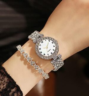 ADSBIAOYE Luxury Women Wrist Watches Diamond Bracelet Watch Fashion Casual Quartz Watch Ladies Watch - Image 6