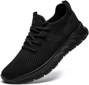 Mens Running Shoes Slip On Tennis Walking Sneakers Workout Athletic Lightweight Casual Sport Shoes