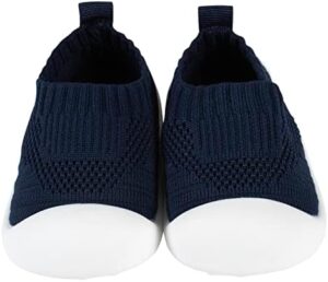 Gerber Baby Girls' Baby Toddler Boy and Girl Stretchy Knit Slip-On Sneaker - Image 2