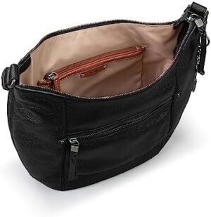 The Sak Sequoia Hobo Bag - Premium Large Leather Women's Handbag for Everyday & Travel - Durable Purse With Zipper Pocket - Image 3