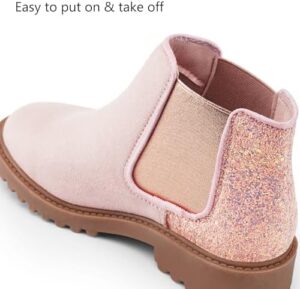 Girls Ankle Boots Kids Girls Dress Boots Winter Girl Boot Shoes - Image 4