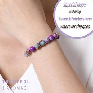 Natural Gemstone Bracelet Gifts for Daughter Mom Sister Niece Aunt Wife Girlfriend Grandma - Image 6