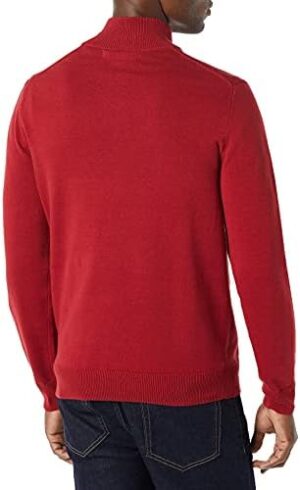 Amazon Essentials Men's 100% Cotton Quarter-Zip Sweater - Image 2