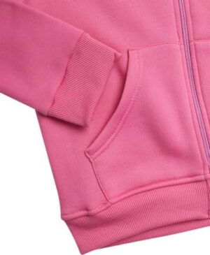 Real Love Girls' Jog Set - 2 Piece Soft Fleece Zip Up Hoodie and Flare Cargo Pants - Activewear Set for Girls (Sizes: 7-16) - Image 3