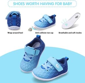 FEETCITY Baby Sneakers Boys Girls Infant Shoes First Walking Shoes Newborn Crib Shoes Toddler Slip On Shoes - Image 3