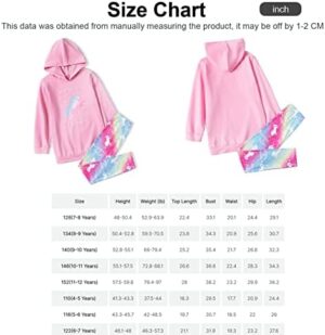 PATPAT Girls 2 Piece Outfits Long Sleeve Hoodie and Leggings Clothing Set Outfits for Girls - Image 9