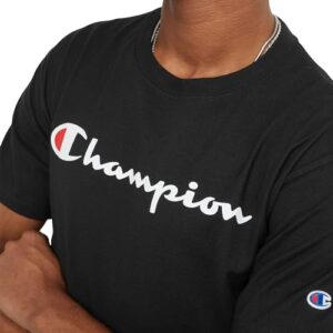 Champion Men's T-Shirt, Classic Graphic T-Shirt, Soft and Comfortable T-Shirts for Men, Script Logo (Reg. or Big & Tall) - Image 4