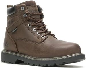 WOLVERINE Men's Floorhand Waterproof Steeltoe 6" Work Boot - Image 2