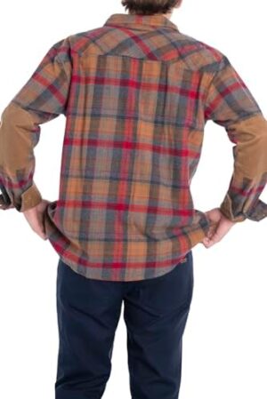 Legendary Whitetails Men's Harbor Heavyweight Flannel Shirt - Image 5