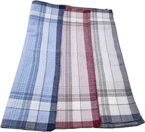 cotton men's handkerchiefs, Classic Hankie for Grooms, Weddings, Prom, Celebration, Party,Pack of 12 - Image 2