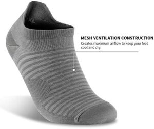 Compression Running Ankle Socks Low Cut(6 Pairs) for Men & Women - Image 3