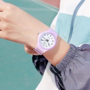 Women's Watch Waterproof Ladies Watches Sport Wrist Watch Nurse Analog Simple Minimalist Casual Watch Dress Wristwatch with Day Date White Black Pink Gold Green Purple - Image 2