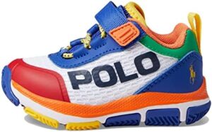 POLO RALPH LAUREN Baby-Boy's Tech Racer Ps (Toddler) Sneaker - Image 4