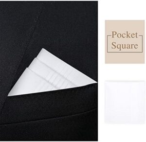 Selected Hanky Men's Handkerchiefs,100% Soft Cotton,White Classic Hankie Pack of 12 - Image 6