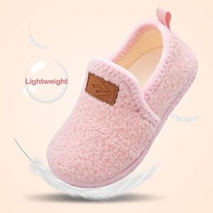 Lefflow Toddler Slippers Boys Girls House Shoes Slip on Baby Sock Shoes Lightweight Outdoor Walking Shoes - Image 3