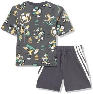 adidas boys Disney Mickey Mouse T-shirt Set - Image 3