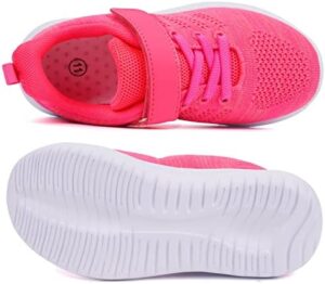 Toandon Girls Boys Kids Lightwight Breathable Athletic Sport Sneakers - Image 4