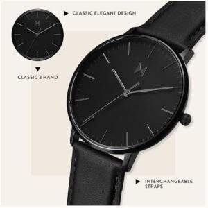 MVMT Men’s Legacy Slim Watch - Analog Watch for Men - Minimalist, Water Resistant 3 ATM/30 Meters Men’s Dress Watch - Premium Japanese Quartz Men’s Wristwatch - 42mm - Image 3