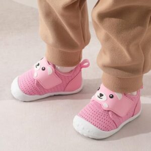 FEETCITY Baby Walking Shoes Wide Baby Shoes Boys Girls Infant Sneakers Crib Shoes Breathable Toddler Barefoot Shoes Slip On Shoes - Image 6