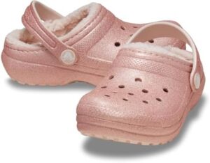 Crocs Kid's Classic Lined Glitter Clog