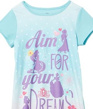 Disney Girls' 3-Pack Nightgowns, Soft & Cute Pajamas for Kids - Image 13