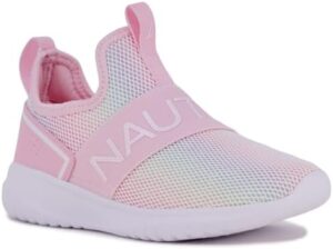 Nautica Youth Girls Slip-On Athletic Sneakers - Stylish Running and Tennis Shoes for Little and Big Kids - Image 2