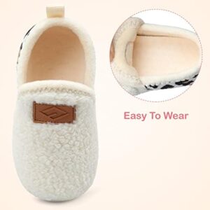 Lefflow Toddler Slippers Boys Girls House Shoes Slip on Baby Sock Shoes Lightweight Outdoor Walking Shoes - Image 2