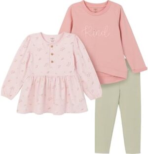 Gerber Baby Girls Toddler Girls' 3-piece Set