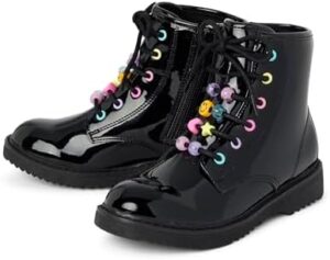 The Children's Place Girls' Lace Up Combat Boot - Image 2