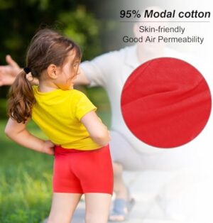 12 Pack Girls Dance Shorts, 12 Color Bike Short Breathable and Safety - Image 3