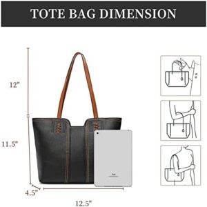 Montana West Tote Bag for Women Top Handle Satchel Purse - Image 5