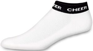 chassé Women's In-Stock Low Anklet With Cheer Stripe Socks - Adult Sizes