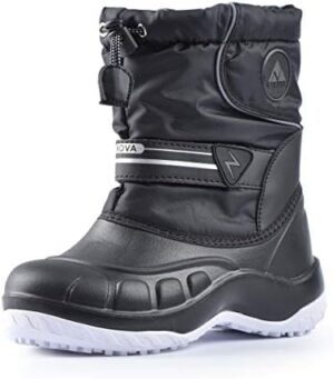 Nova Mountain Boy's and Girl's Waterproof Winter Snow Boots