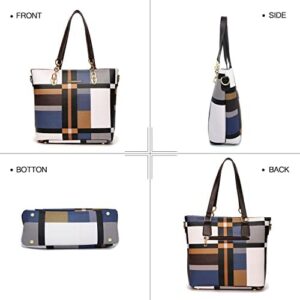 2E-youth Designer Purses and Handbags for Women Satchel Shoulder Bag Tote Top Handle Bag - Image 4