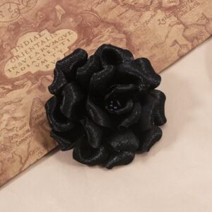 Camellia Flower Brooches and Pins for Women | Hat Pins for Women Flower Brooches for Women | Hair Pins for Women | Flower Pins for Clothes | Flower Hair Clips for Women | Lapel Pins for Women - Image 2