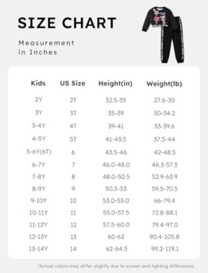 L.O.L. Surprise! Girls Clothes Crop Top and Pant Long Sleeve Doll Print Tie dye Sweatshirt Leggings Girls Outfits Sets 2Pcs - Image 6